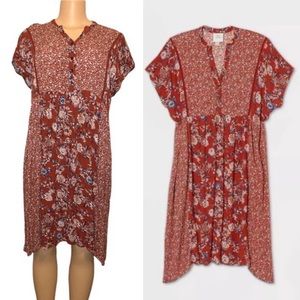 Knox Rose floral dress, XXL